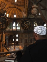 At the blue mosque, as pictured in the film, 'Argo'
